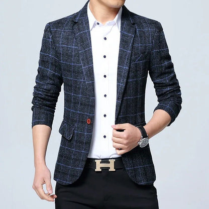 Edoardo | Blazer elegante a quadri