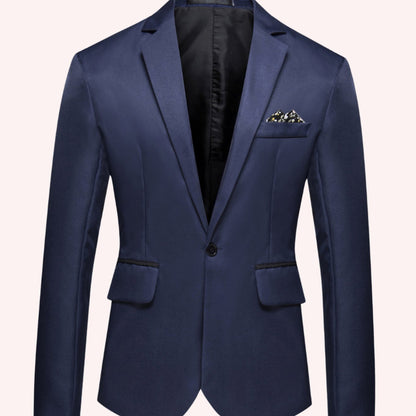 Alberto | Blazer slim fit monopetto con un bottone