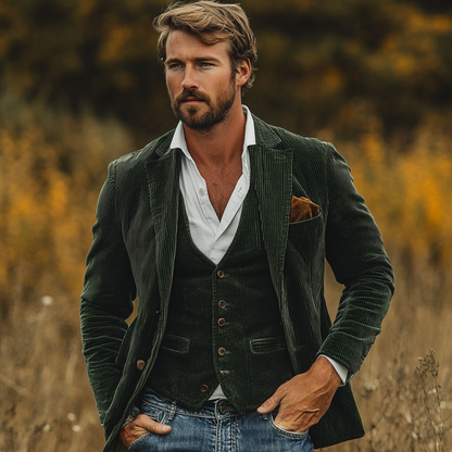 Enrico | Blazer classico con gilet