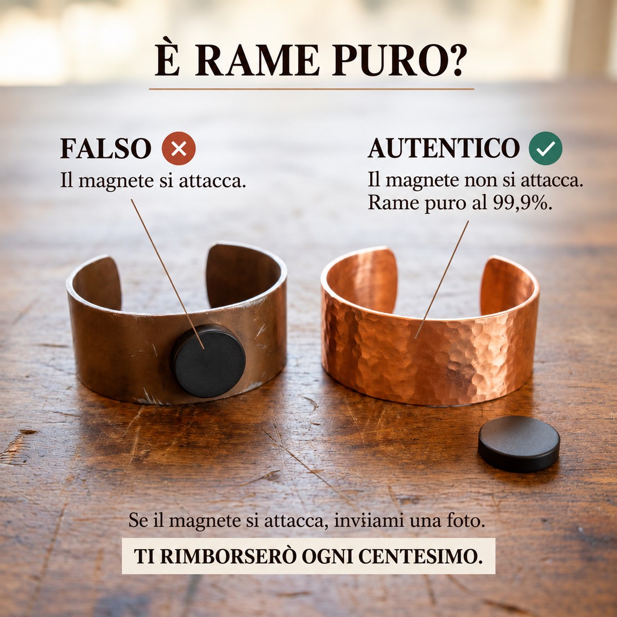 Set in Rame di Gio