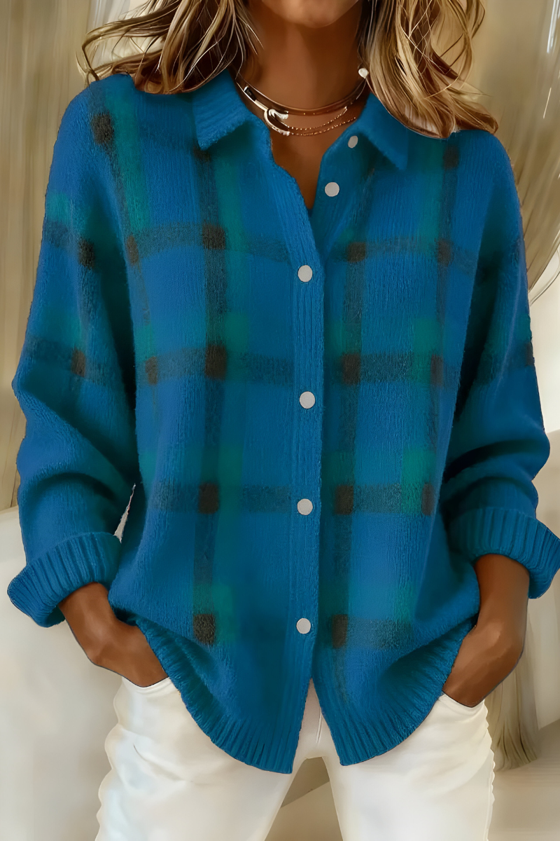 Corinna | Cardigan a quadri