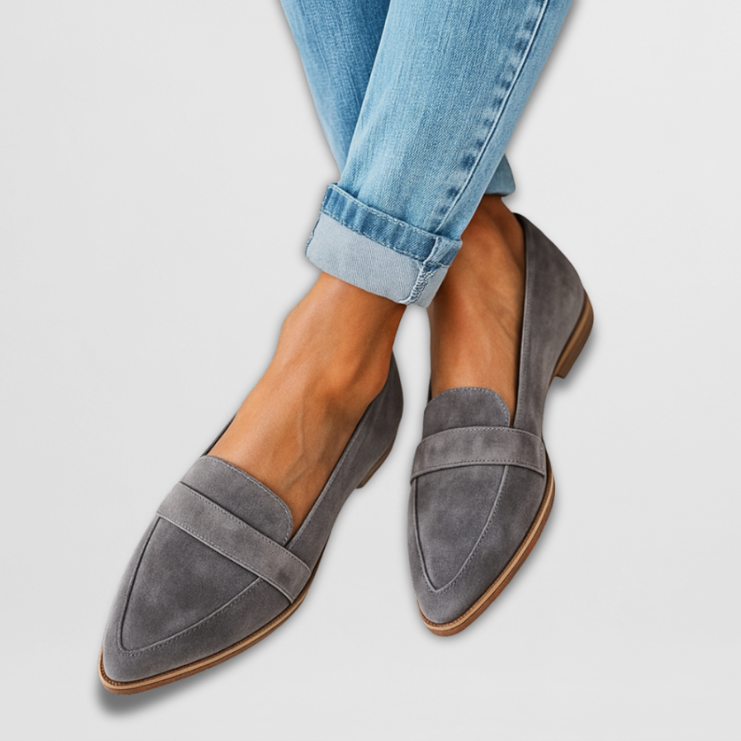 Nadia™ | Infradito in Pelle Suede