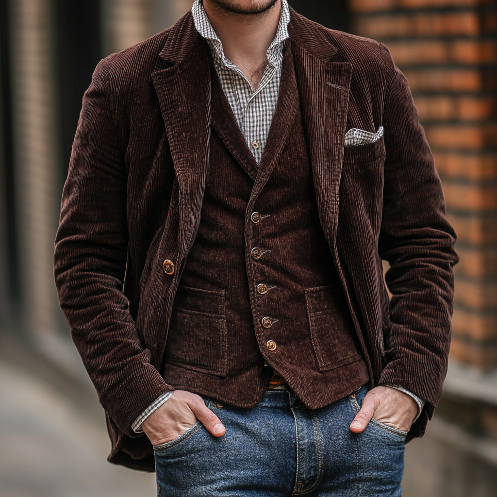 Enrico | Blazer classico con gilet