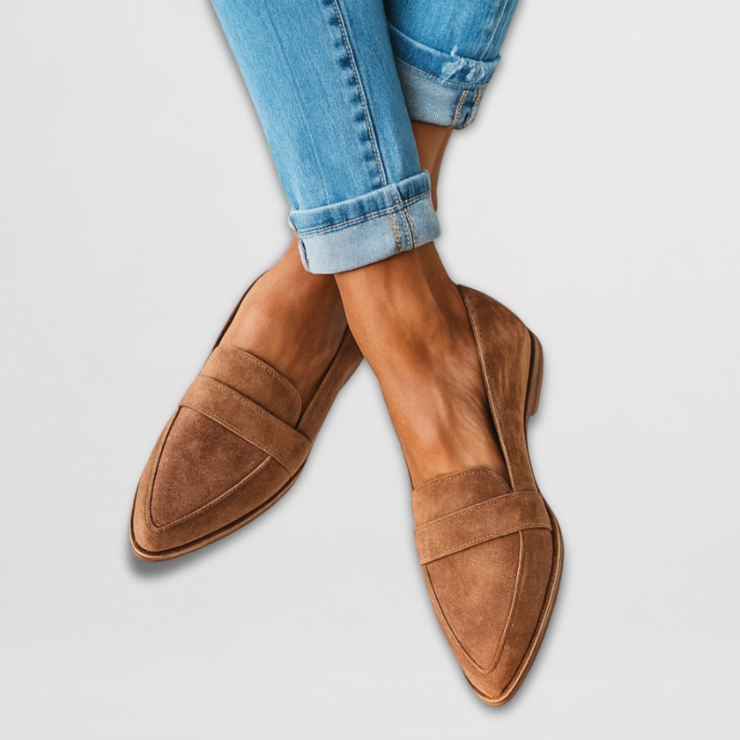 Nadia™ | Infradito in Pelle Suede