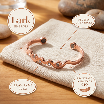Bracciale in Rame Lark di Gio