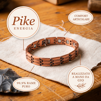 Bracciale da Uomo in Rame Pike di Gio