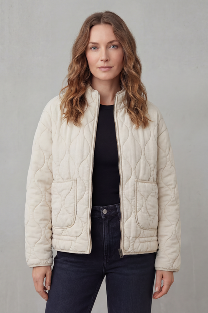 Eleonora | Piumino Trapuntato dalla Linea Elegante
