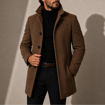 Lorenzo | Cappotto con Colletto Alto