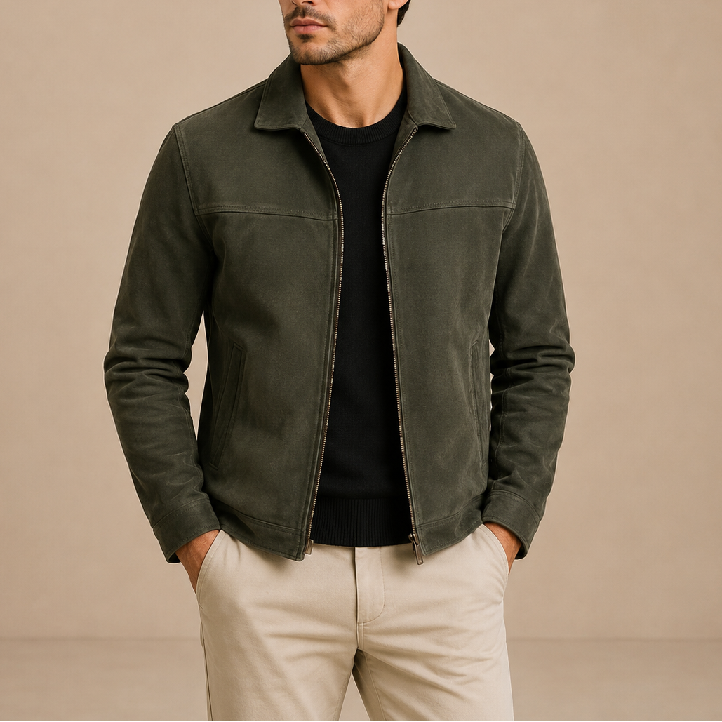 Davide | Giacca in Suede