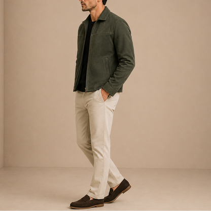 Davide | Giacca in Suede