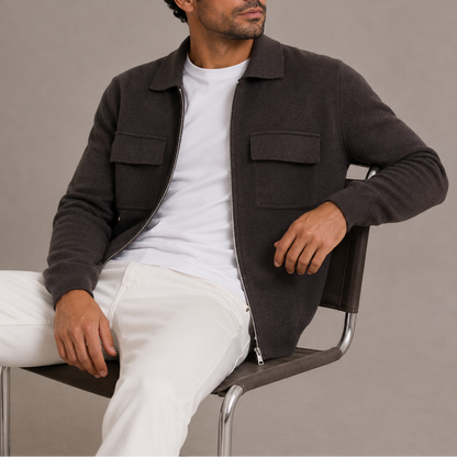 Gabriele | Cardigan con Zip