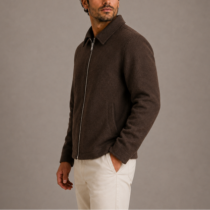 Antonio | Giacca con Zip e Colletto