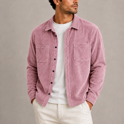 Vincenzo | Overshirt in Velluto a Coste