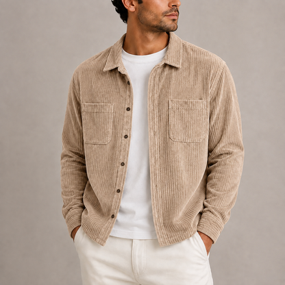 Vincenzo | Overshirt in Velluto a Coste