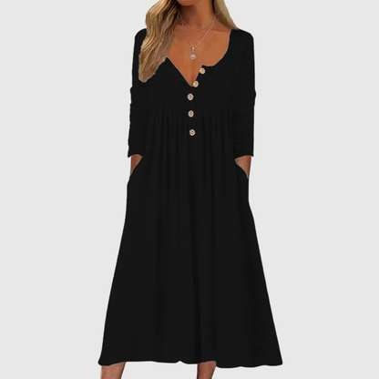 ZARA | ABITO MIDI CON BOTTONI DAVANTI