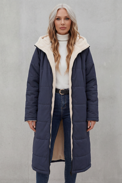 Bianca | Cappotto in Pile per Ogni Giorno