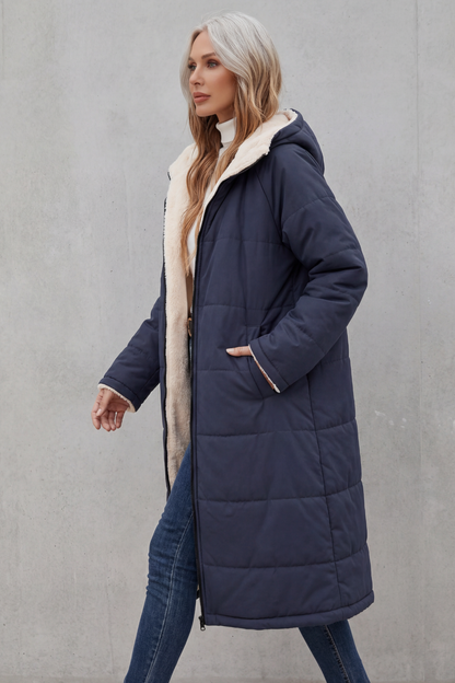 Bianca | Cappotto in Pile per Ogni Giorno