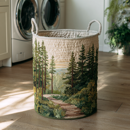 Evie | Cesto per la biancheria Forestale