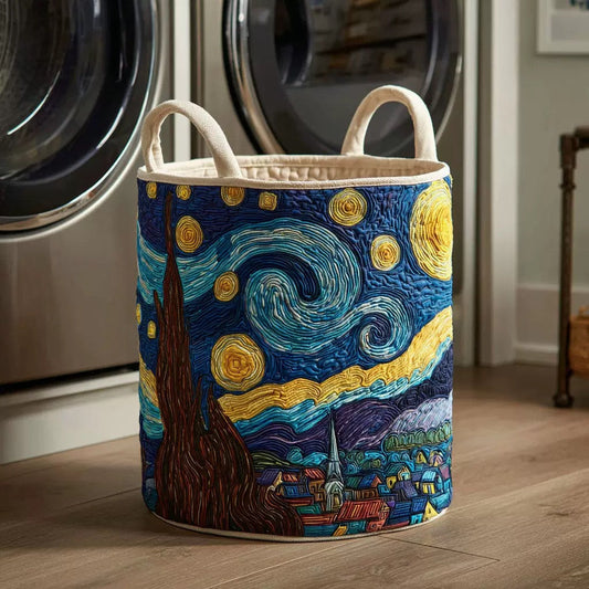 Vincent | Cesto della Biancheria Notturna Stellata