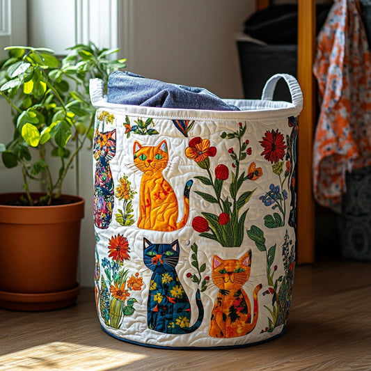 Marnie | Cesto per la biancheria da giardino dipinto