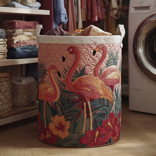 Tallulah | Cesto della Biancheria Flamingo Paradise