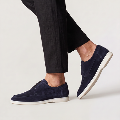 Mocassini Classici in Suede per Uomo