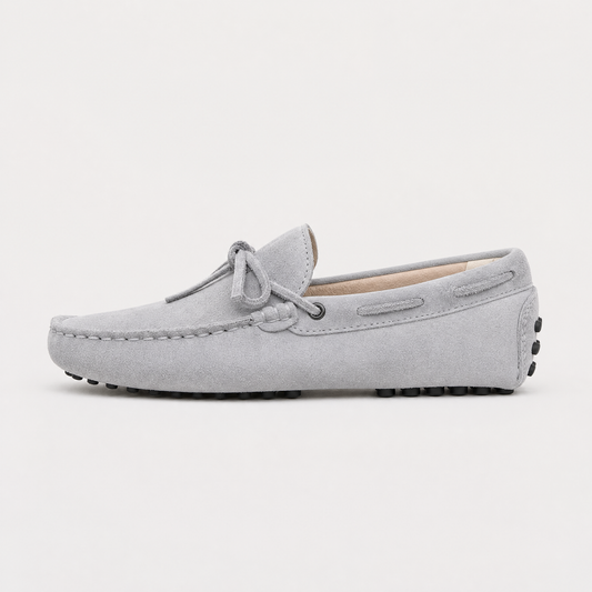 Scarpe da guida in suede per uomo