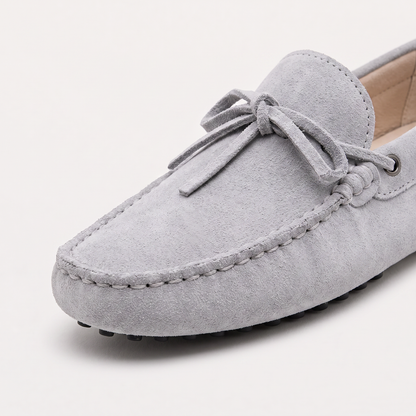 Scarpe da guida in suede per uomo