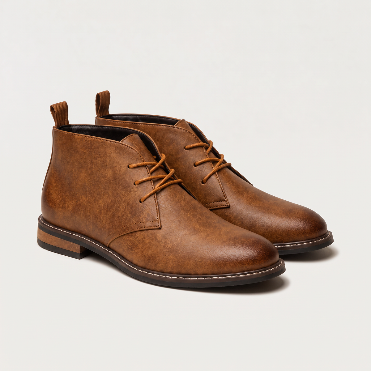 Stivali Chukka in Pelle da Uomo