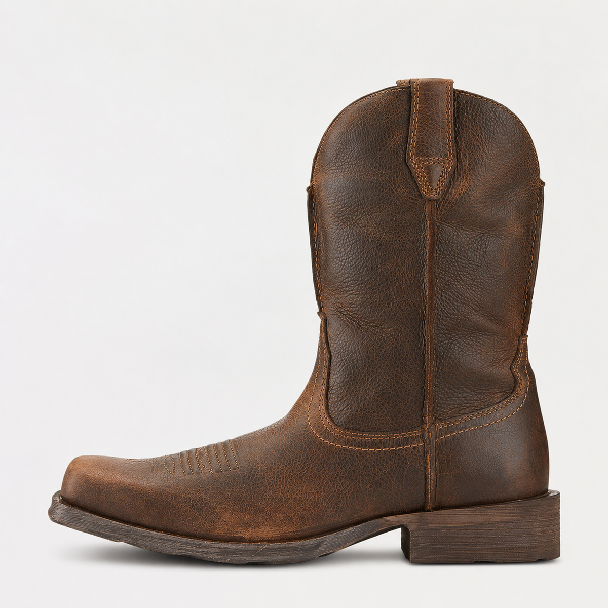 Stivali Western Distressed da Uomo