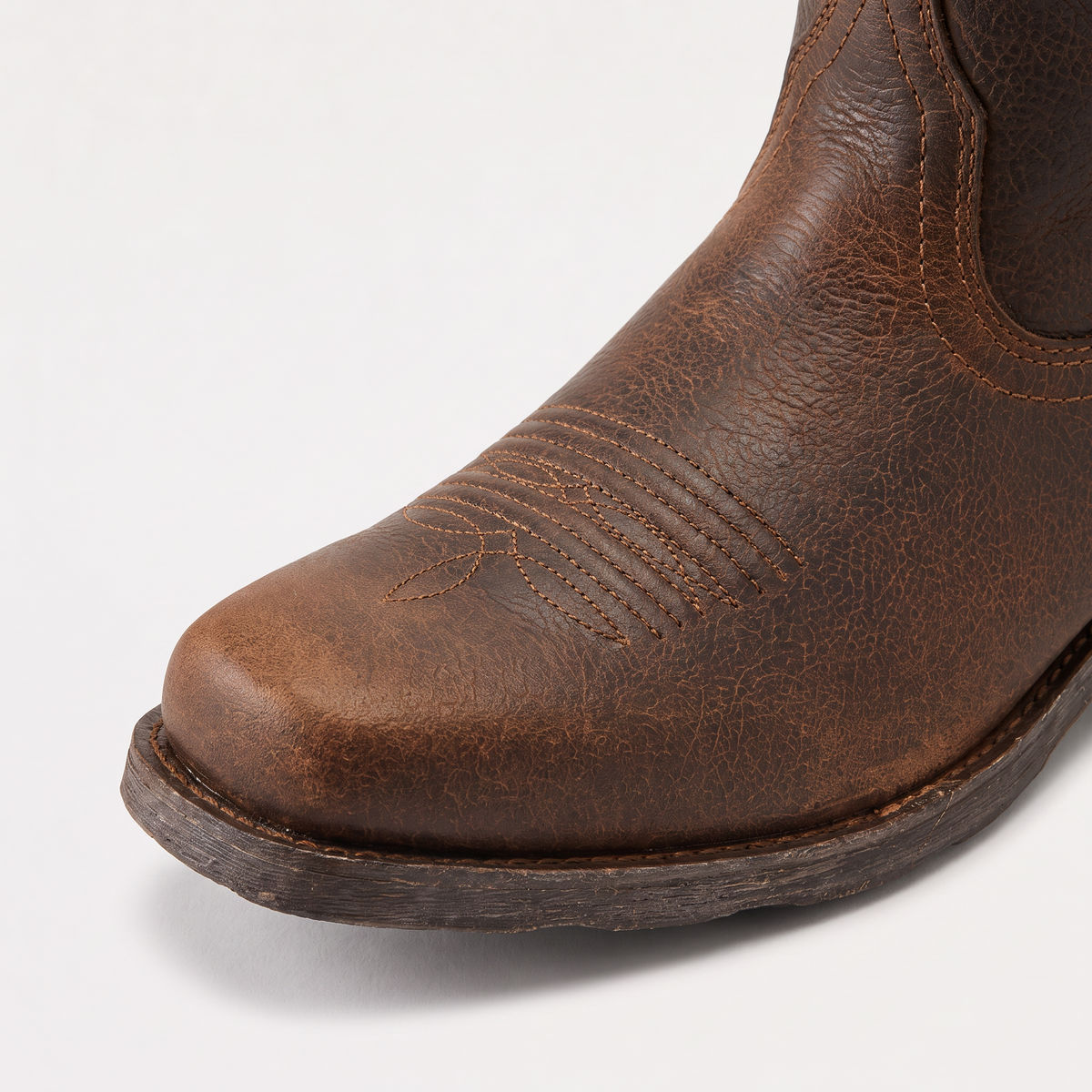 Stivali Western Distressed da Uomo