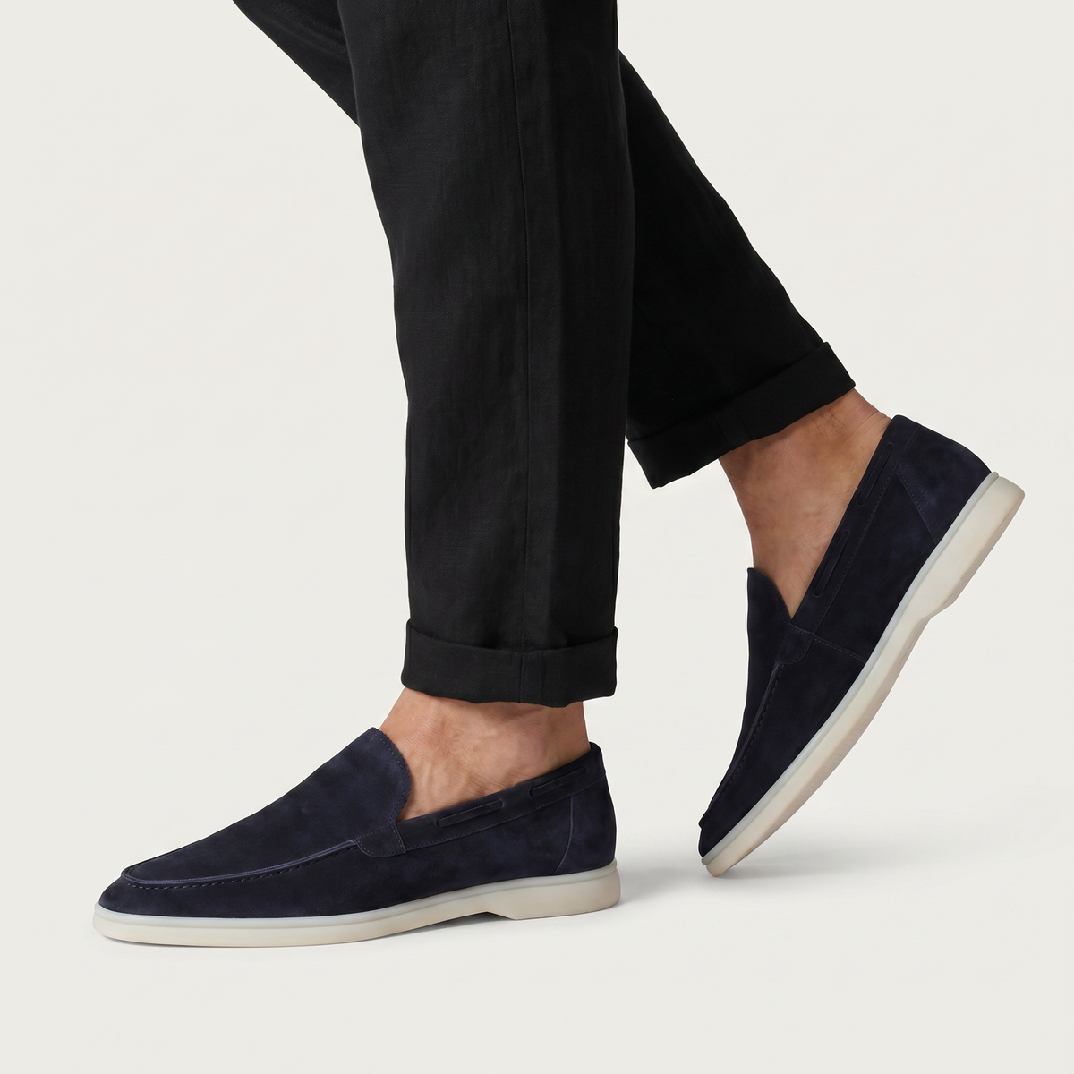 Mocassini in Suede da Uomo Yacht