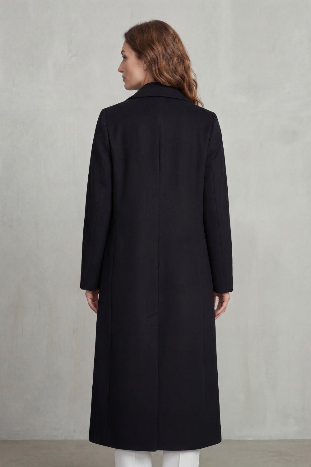 Elena | Cappotto Doppiopetto in Misto Lana