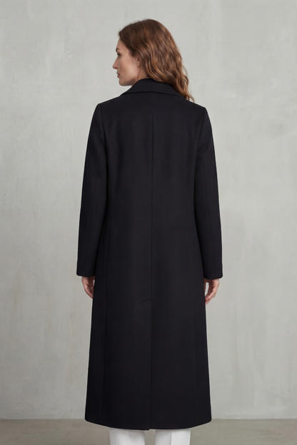 Elena | Cappotto Doppiopetto in Misto Lana