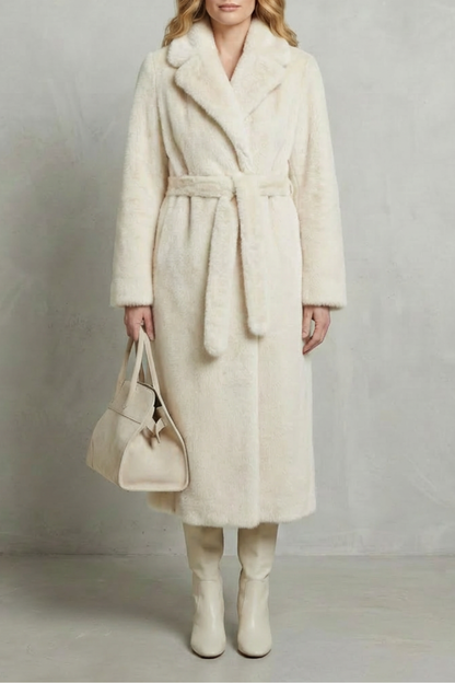 Carlotta | Cappotto Lungo Oversize in Pelliccia Sintetica