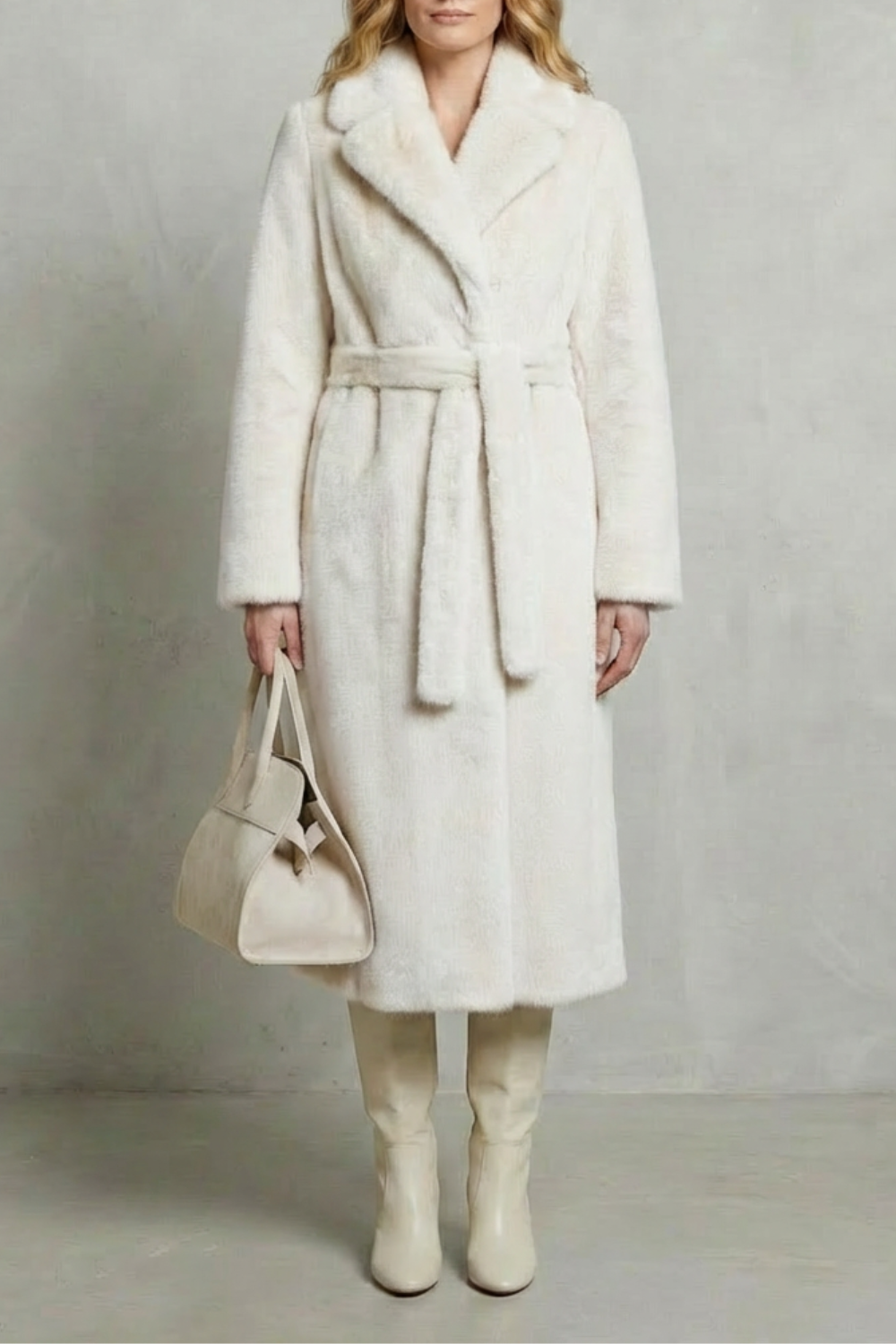 Carlotta | Cappotto Lungo Oversize in Pelliccia Sintetica