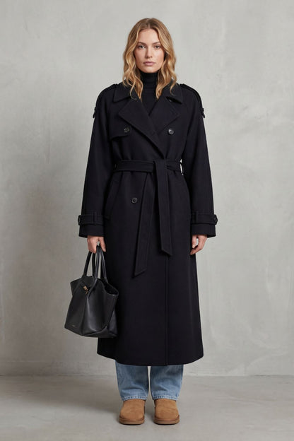 Marta | Trench Oversize in Lana