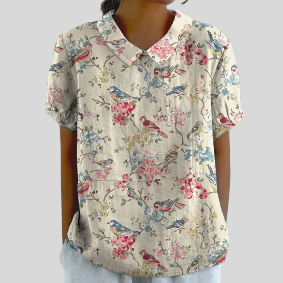 Elegante Top Floreale
