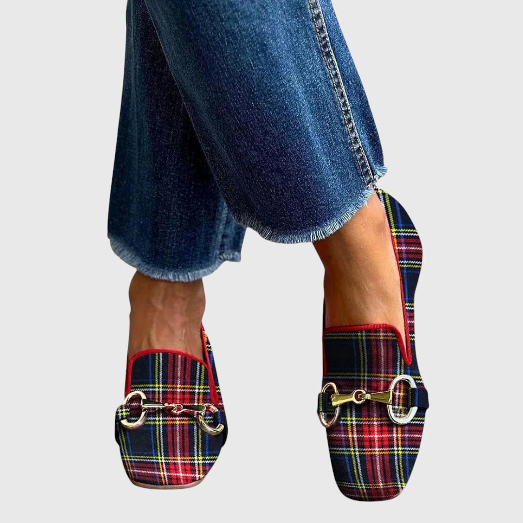 Mélani™ | Mocassino a Quadri