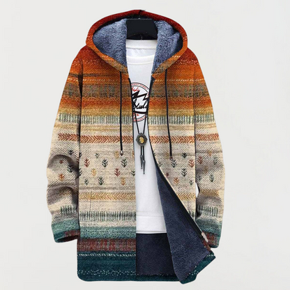 Deirdre - Cappotto a Strisce Autunnali