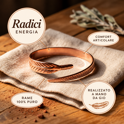 Bracciale in Rame di Gio