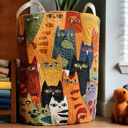 Whiskers | Cesto della biancheria Purrfect Posse