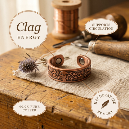 Anello in Rame Clag di Gio