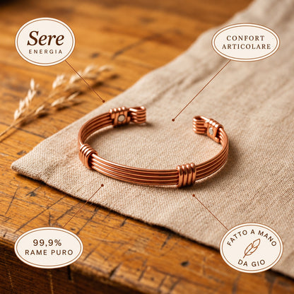 Bracciale in Rame Sere di Gio