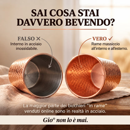 Tazza in Rame Puro di Gio