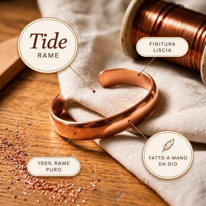 Bracciale in Rame Tide di Gio