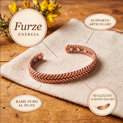 Bracciale in Rame Furze di Gio