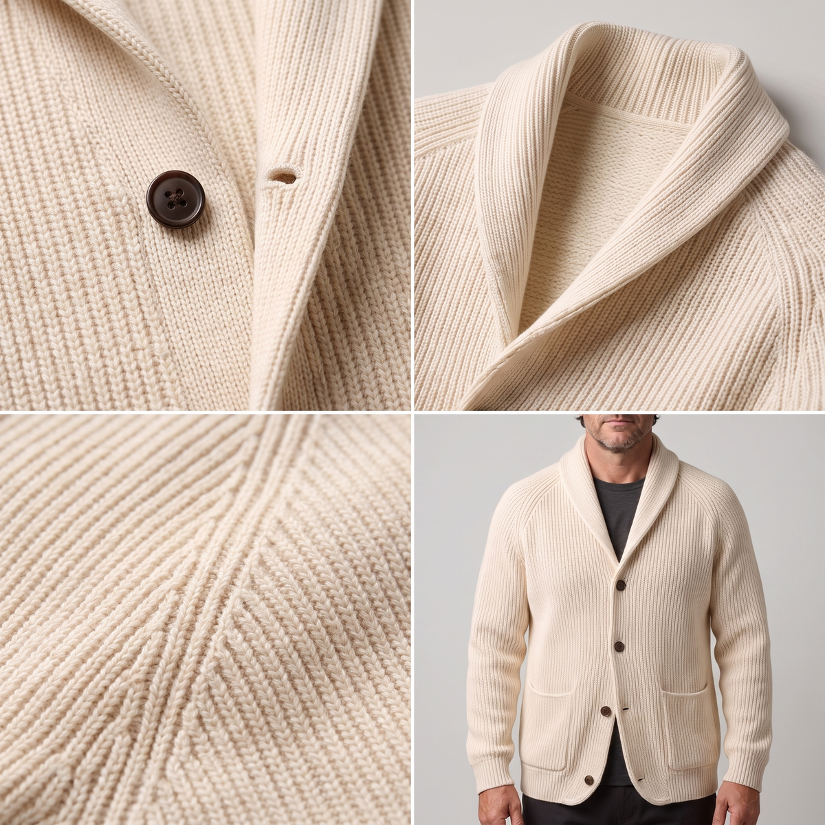 Matteo | Blazer in maglia a coste smart casual