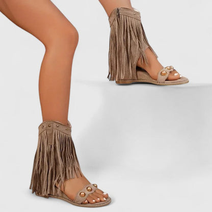 Eira - Sandali Frangia Chic