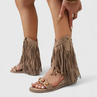 Eira - Sandali Frangia Chic